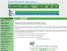 Tablet Screenshot of chiariconnectioninternational.com